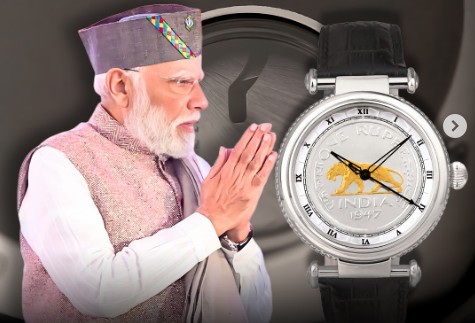 Modi Watch: ఏఐ సదస్సులో ప్రధాని చేతికి బాగ్ వాచ్.. ధర తెలిస్తే షాక్!