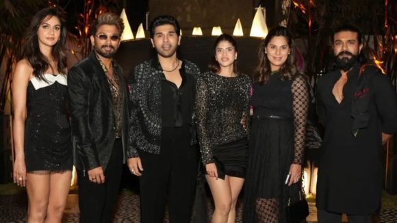 Allu Arjun: తమ్ముడి పెళ్లి.. గ్రాండ్ పార్టీ ఇచ్చిన బన్నీ.. గెస్ట్లుగా ఎవరంటే?