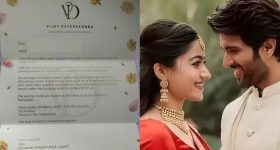 Rashmika Vijay invitation Box: సాధారణ కార్డు కాదు.. రష్మిక - విజయ్ లగ్జరీ వెడ్డింగ్ ఇన్విటేషన్ ఇదే