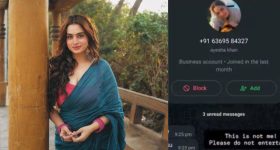 Ayesha Khan: సెలబ్రిటీ పేరుతో ఫేక్ అకౌంట్.. హెచ్చరించిన హీరోయిన్!
