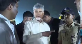 Kakinada Blast: వేట్లపాలెం  ప్రమాద స్థలంలో  సీఎం చంద్రబాబు.. బాధిత కుటుంబాలకు భరోసా