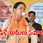 MP DK Aruna: దమ్ముంటే కామారెడ్డి చౌరస్తాకు రండి.. ఎంపీ డీకే అరుణ సవాల్..?
