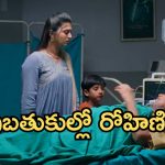 Gundeninda GudiGantalu Today episode: సత్యంకు నిజం చెప్పిన బాలు.. శోభకు శృతి వార్నింగ్.. రోహిణికి దిమ్మతిరిగే షాక్..