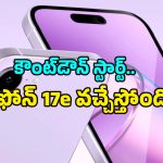iPhone 17e Release Date: యాపిల్ లవర్స్‌కు గుడ్ న్యూస్.. ఐఫోన్ 17e విడుదల తేదీ, ఫీచర్లు, ధర వివరాలివే!