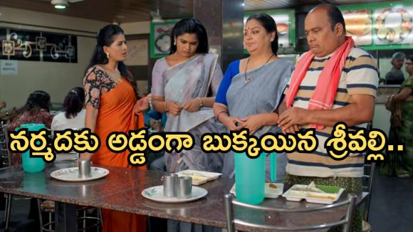 Illu  Illalu Pillalu Today Episode: శ్రీవల్లికి టెన్షన్.. నర్మదకు నిజం చెప్పిన ప్రేమ.. అమూల్యకు దిమ్మతిరిగే షాక్..