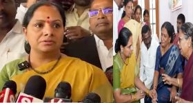 Kalvakuntla Kavitha: పోలీసుల నిర్లక్ష్యం వల్లే మరో ఆడబిడ్డ బలి..  స్వప్న హత్యపై కవిత ఘాటు విమర్శలు!
