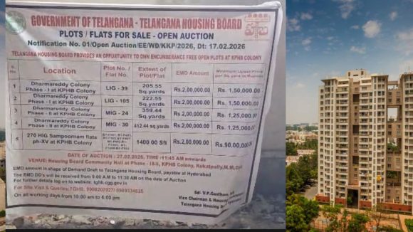 Real Estate Record Prices: హైదరాబాద్ లో ఆకాశాన్ని తాకుతున్న ధరలు..  గజం భూమి లక్షల్లో..
