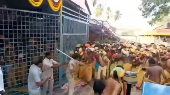 Srisailam: దర్శన భాగ్యం లేదు కానీ.. దెబ్బలు తప్పలేదు.. శ్రీశైలంలో శివస్వాములపై ఖాకీల ప్రతాపం, భక్తుల ఆవేదన!