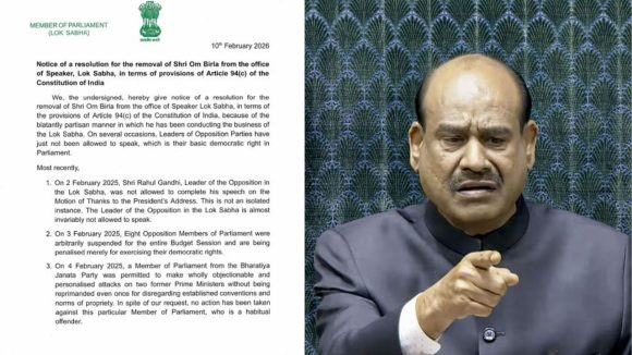 Lok Sabha speaker: పార్లమెంట్ వేదికగా పోరు.. స్పీకర్ ఓం బిర్లాపై విపక్షాల అవిశ్వాసం
