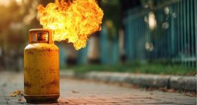 Gas cylinder blast: నిజామాబాద్ జిల్లాలో పేలిన సిలిండర్.. కాలి బూడిదైన ఇల్లు.. స్పాట్‌‌లో