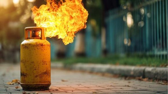 Gas cylinder blast: నిజామాబాద్ జిల్లాలో పేలిన సిలిండర్.. కాలి బూడిదైన ఇల్లు.. స్పాట్‌‌లో