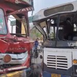 Sangareddy District: సంగారెడ్డి జిల్లాలో ఘోర రోడ్డు ప్రమాదం.. ఆర్టీసీ బస్సు, లారీ ఢీ.. స్పాట్‌లో 15 మంది