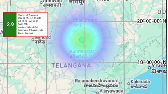 Earthquake: తెలంగాణలో భూకంపం.. భయందోళనలో జనం