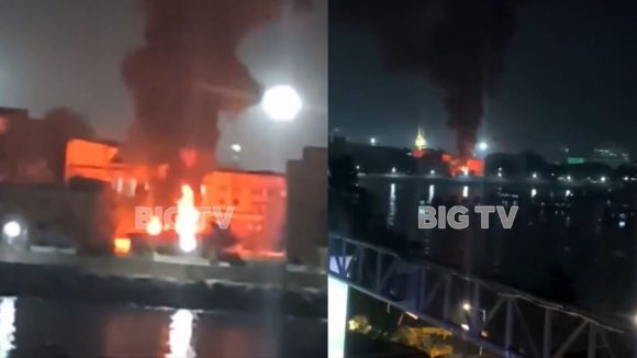 Fire Accident: ముంబైలోని నావల్ డాక్‌యార్డ్‌లో భారీ అగ్నిప్రమాదం.. ఒక్క‌సారిగా చెలరేగిన మంటలు.. స్పాట్ లో