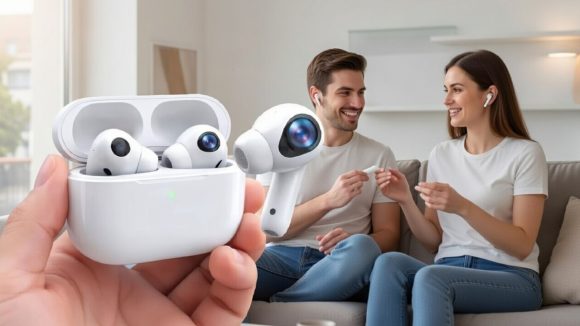 AirPods Pro Camera: చెవిలో కెమెరా.. ఎయిర్‌పాడ్స్ ప్రోలో షాకింగ్ ఫీచర్ తీసుకురానున్న ఆపిల్