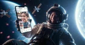 Smartphone in Space: అంతరిక్షంలో ఇన్‌స్టాగ్రామ్.. చంద్రుడిపై స్మార్ట్‌ఫోన్ తీసుకెళ్లేందుకు రెడీ అవుతున్న నాసా