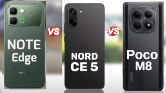 Smartphone Comparison: ఇన్‌ఫినిక్స్ నోట్ ఎడ్జ్ vs పోకో M8 vs వన్‌ప్లస్ నార్డ్ CE 5.. మిడ్ రేంజ్‌లో ఏ ఫోన్ బెస్ట్?