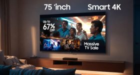 75 inch Tv Discount: 75 ఇంచ్ స్మార్ట్ టీవీలపై 67 శాతం వరకు తగ్గింపు.. సోనీ టీవీలపై 55 శాతం డిస్కౌంట్