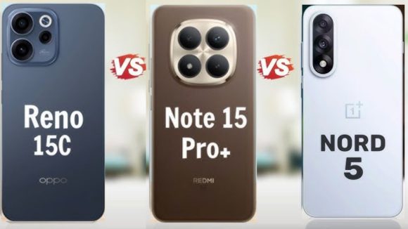 Smartphone Comparison: ఒప్పో రెనో 15C vs రెడ్‌మి నోట్ 15 ప్రో+ vs వన్‌ప్లస్ నార్డ్ 5.. రూ.40000 బడ్జెట్‌లో ఏది బెస్ట్?