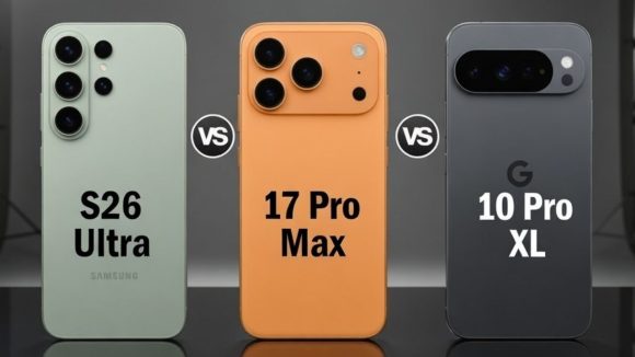 Smartphone Comparison: గెలాక్సీ S26 అల్ట్రా vs పిక్సెల్ 10 ప్రో XL vs ఐఫోన్ 17 ప్రో మ్యాక్స్.. ప్రీమియం ఫ్లాగ్‌షిప్స్‌లో ఏది బెస్ట్?