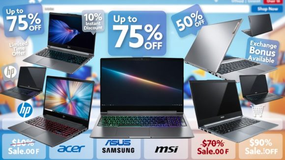 Laptop Deals: బ్రాండెడ్ ల్యాప్‌టాప్స్‌పై బంపర్ డిస్కౌంట్స్.. అమెజాన్‌లో ముగియనున్న ఆఫర్స్.. త్వరపడండి