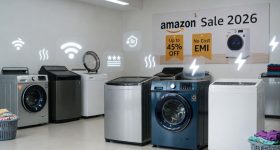 Washing Machines: ఇక 50 శాతం కరెంట్ బిల్లు ఆదా.. టాప్ రేటెడ్ 9kg వాషింగ్ మెషీన్లపై భారీ తగ్గింపు