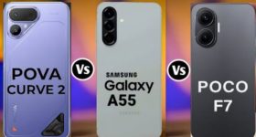 Smartphone Comparison: టెక్నో పోవా కర్వ్ 2 vs పోకో F7 vs శాంసంగ్ గెలాక్సీ A55.. రూ.30,000లో ఏ ఫోన్ బెస్ట్?