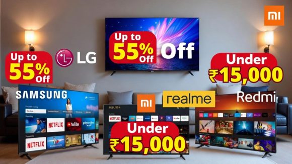 Smart Tv Under 15000: శాంసంగ్, షావోమీ, రియల్‌మి, రెడ్‌మి టీవీలపై భారీ డిస్కౌంట్.. రూ.15000 బడ్జెట్‌లో బెస్ట్ ఇవే