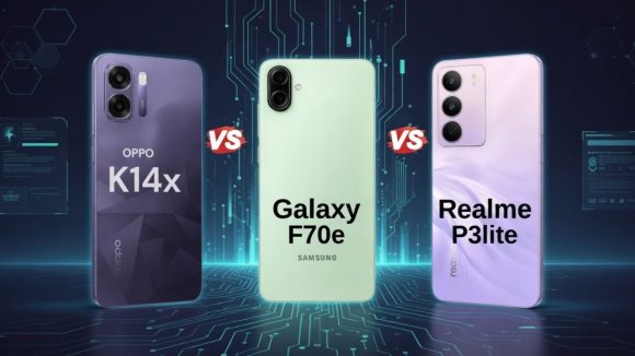 Smartphone Comparison: ఓప్పో K14x 5G vs గెలాక్సీ F70e vs రియల్మీ P3 లైట్.. కొత్త ఫోన్లలో ఏది బెస్ట్?