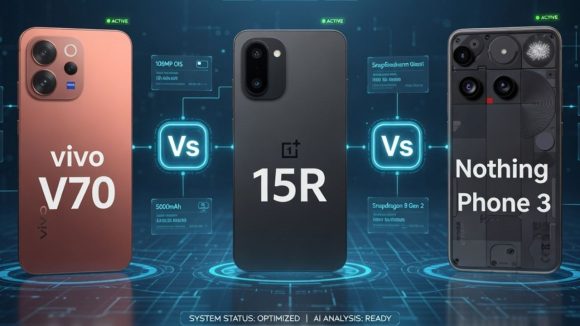 Smartphone Comparison: వివో V70 vs వన్‌ప్లస్ 15R vs నథింగ్ ఫోన్ 3.. రూ.50,000లో ఏది బెస్ట్?