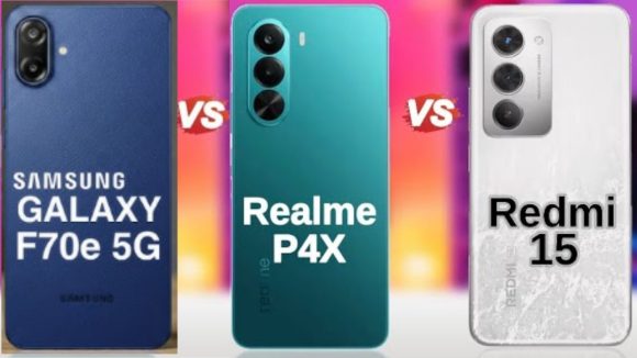 Smartphone Comparison: గెలాక్సీ F70e vs రియల్‌మి P4x vs రెడ్‌మి 15.. రూ.20,000 బడ్జెట్‌లో ఏ ఫోన్ బెస్ట్?