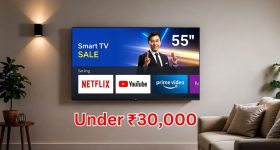 55 inch Smart TV: రూ.30000 కంటే తక్కువ ధరలో 55 ఇంచ్ స్మార్ట్‌టివి.. ఫ్లిప్‌కార్ట్‌లో బెస్ట్ డీల్స్