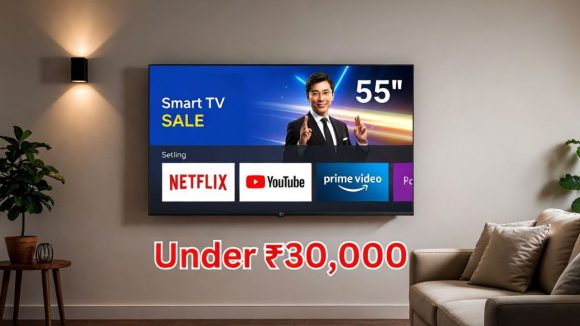 55 inch Smart TV: రూ.30000 కంటే తక్కువ ధరలో 55 ఇంచ్ స్మార్ట్‌టివి.. ఫ్లిప్‌కార్ట్‌లో బెస్ట్ డీల్స్