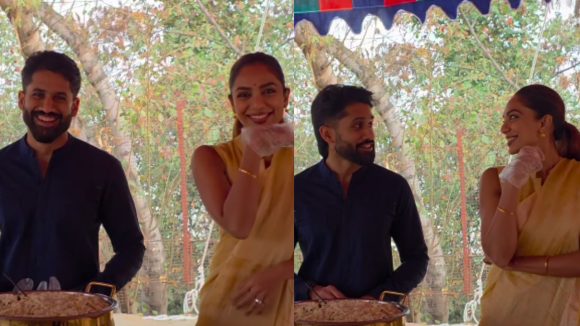 Naga Chaitanya: వైరల్ అవుతున్న శోభిత, నాగ చైతన్య రొమాంటిక్ వీడియో.. ఎంత క్యూట్ జంట రా బాబు..!