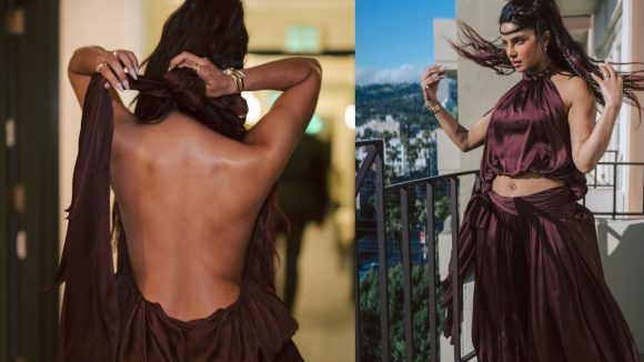 Priyanka Chopra : బ్యాక్ లెస్ లుక్ లో ప్రియాంక.. డ్రెస్ ధర తెలిస్తే అవాక్కే..!