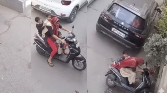 Scooty Driving Risks: స్కూటీ డ్రైవర్లు తస్మాత్ జాగ్రత్త.. పిల్లల భద్రతపై ఐపీఎస్ అధికారి స‌జ్జ‌నార్ పోస్ట్
