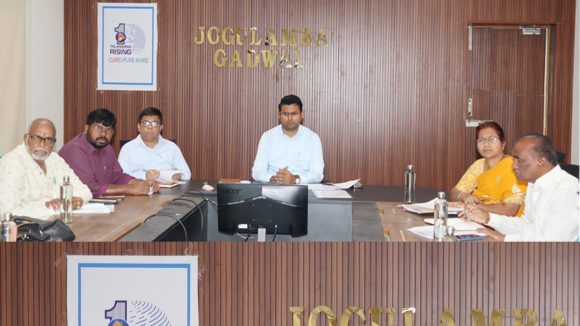Collector Santosh: ఇంటర్మీడియట్ పబ్లిక్ పరీక్షలకు ఎలాంటి పొరపాట్లకు తావులేదు : కలెక్టర్ సంతోష్
