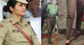 IPS Vasundhara Yadav: గాయపడినా తగ్గని పట్టుదల.. విధుల్లో ఐపీఎస్ వసుంధర యాదవ్ సాహసం!