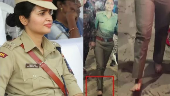 IPS Vasundhara Yadav: గాయపడినా తగ్గని పట్టుదల.. విధుల్లో ఐపీఎస్ వసుంధర యాదవ్ సాహసం!
