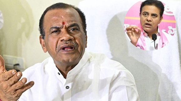 Komatireddy Venkat Reddy: తెలంగాణను దోచుకొని కేసీఆర్ జాతిపిత అయ్యారా?.. కేటీఆర్ కు మంత్రి కోమటిరెడ్డి కౌంటర్