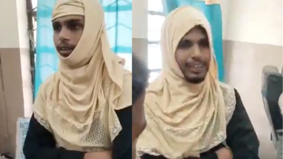 Korutla Bus Stand incident: బుర్కా వేసుకుని బస్సెక్కిన యువకుడు..  మహిళల మధ్య కూర్చుని ఫోన్ మాట్లాడటంతో..