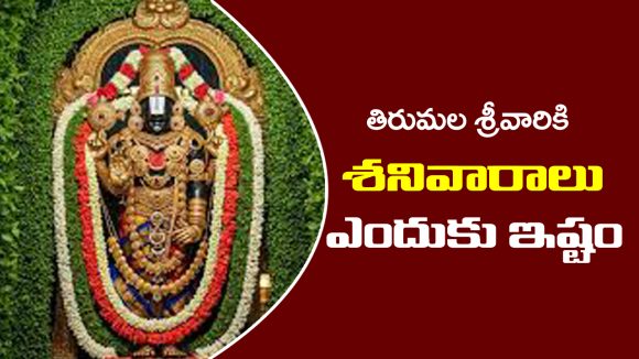 Lord Venkateswara: తిరుమల వెంకటేశ్వర స్వామికి శనివారం అంటే ఎందుకు ఇష్టమో తెలుసా..?