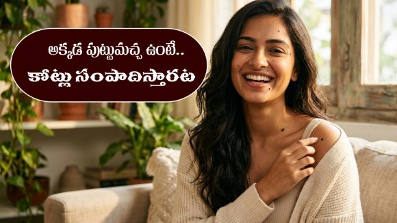 Moles: అదృష్టాన్ని తీసుకొచ్చే పుట్టుమచ్చలు  ఎక్కడ ఉంటాయో తెలుసా..?