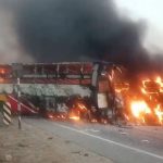 Markapuram Accident: ప్రమాదానికి గురైన ట్రావెల్ బస్సు.. 20 మంది సజీవ దహనం, మార్కాపురం జిల్లాలో ఘోర ప్రమాదం