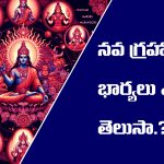 Navagrahas: నవగ్రహాల భార్యలు ఎవరో తెలుసా..?