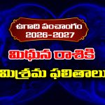 Ugadi panchangam 2026: ఈ సంవత్సరం మిథున రాశికి మిశ్రమ ఫలితాలు