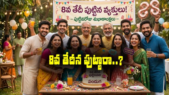 8వ తేదీన పుట్టిన వారు నిశ్శబ్ద విజేతలట – ఇంకా న్యూమరాలజీ ఏం చెప్తుందంటే