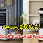 Best coolers under 10000: బడ్జెట్‌లో ఏసీ లాంటి చల్లదనం.. 2026 లోరూ.10వేలలోపు బెస్ట్ ఎయిర్ కూలర్లు ఇవే!