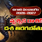 Ugadi panchangam 2026: వృశ్చిక రాశికి ఈ సంవత్సరం దశ తిరగబోతుందట