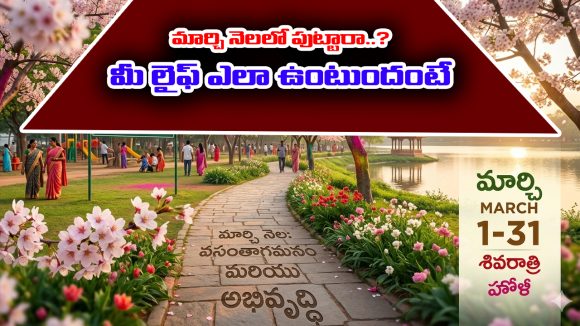 Born in March: మార్చి నెలలో పుట్టారా..? అయితే మీ లైఫ్ ఎలా ఉంటుందో తెలుసా..?